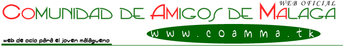 web oficial coamma.tk Comunidad de Amigos de Mlaga